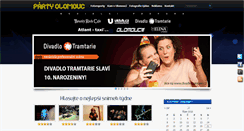 Desktop Screenshot of partyolomouc.cz