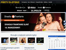 Tablet Screenshot of partyolomouc.cz